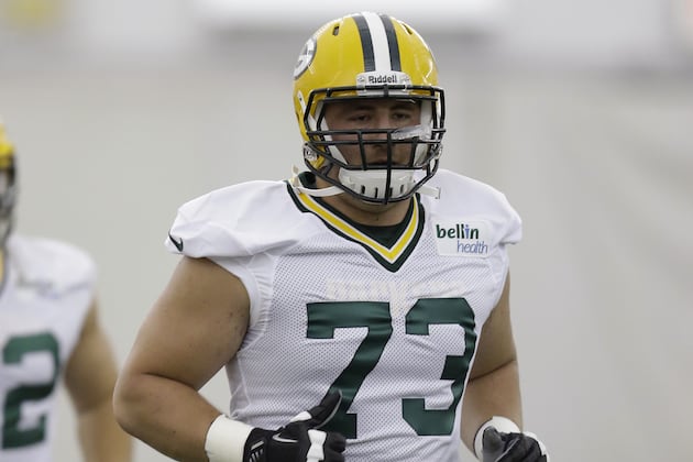 On the Roster, Rookie JC Tretter Ready to Play If Needed