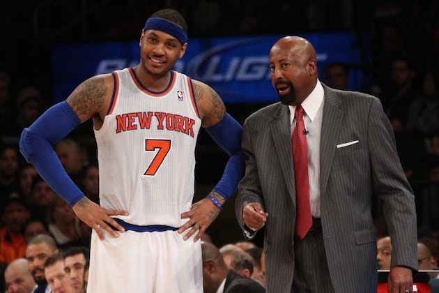 Melo: Woodson 'Can't Worry About' Status