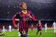 BARCELONA, SPAIN - DECEMBER 11: Neymar of FC Barcelona celebrates after scoring his team's 5th goal during the UEFA Champions League, Group H match between FC Barcelona and Celtic FC at the Camp Nou Stadium on December 11, 2013 in Barcelona, Spain. (Photo by Denis Doyle/Getty Images)