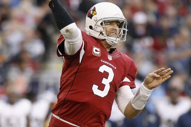 Cardinals' Carson Palmer Back at Practice; John Abraham Honored