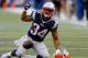 FOXBORO, MA - DECEMBER 8: Shane Vereen #34 of the New England Patriots reacts after making a catch against the Cleveland Browns in the 3rd quarter at Gillette Stadium on December 8, 2013 in Foxboro, Massachusetts. (Photo by Jim Rogash/Getty Images)