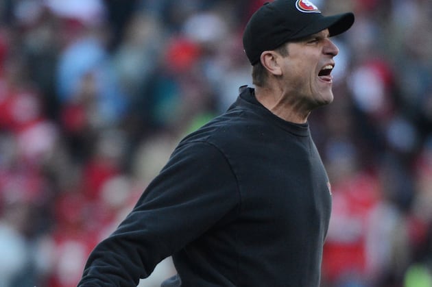 Harbaugh Not Amused by Being Linked to Univ. of Texas Job