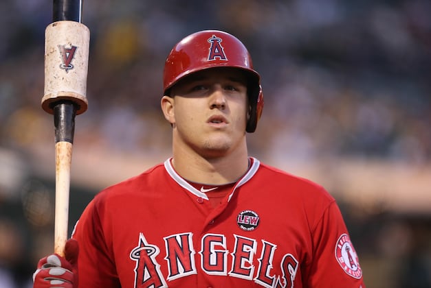 Scioscia Leans Toward Keeping Trout Second in Lineup