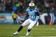 NASHVILLE, TN - NOVEMBER 14: Chris Johnson #28 of the Tennessee Titans carries the ball against the Indianapolis Colts in the second quarter at LP Field on November 14, 2013 in Nashville, Tennessee. (Photo by Andy Lyons/Getty Images)