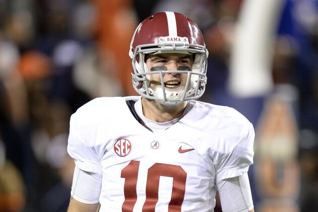 McCarron Named Walter Camp First-Team All-American over Winston