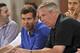 The team that Celtics head coach Brad Stevens (left) is currently coaching won't remain the same if it's up to Danny Ainge.