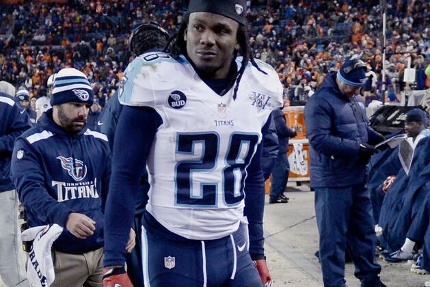 Titans' Chris Johnson on Pace for 'Standard' 1,000 Yards