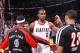 PORTLAND, OR - DECEMBER 12: LaMarcus Aldridge #12 of the Portland Trail Blazers celebrates with his teammates after his career night against the Houston Rockets on December 12, 2013 at the Moda Center Arena in Portland, Oregon. NOTE TO USER: User expressly acknowledges and agrees that, by downloading and or using this photograph, user is consenting to the terms and conditions of the Getty Images License Agreement. Mandatory Copyright Notice: Copyright 2013 NBAE (Photo by Sam Forencich/NBAE via Getty Images)