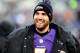Nov 24, 2013; Baltimore, MD, USA; Baltimore Ravens quarterback Joe Flacco (5) looks on during the game against the New York Jets at M&T Bank Stadium. The Ravens won 19-3. Mandatory Credit: Evan Habeeb-USA TODAY Sports