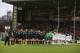 LEICESTER, ENGLAND - DECEMBER 08: The teams line up for a minutes silence in honour of Nelson Mandela during the Heineken Cup match between Leicester Tigers and Montpellier at Welford Road on December 8, 2013 in Leicester, England. (Photo by David Rogers/Getty Images)