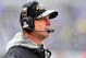 Dec 8, 2013; Baltimore, MD, USA; Baltimore Ravens head coach John Harbaugh looks on during the game against the Minnesota Vikings at M&T Bank Stadium. Mandatory Credit: Evan Habeeb-USA TODAY Sports