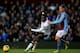 BIRMINGHAM, ENGLAND - DECEMBER 15: Danny Welbeck of Manchester United is watched by Ashley Westwood of Aston Villa during the Barclays Premier League match between Aston Villa and Manchester United at Villa Park on December 15, 2013 in Birmingham, England. (Photo by Richard Heathcote/Getty Images)