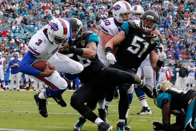 Manuel Leads Bills to 27-20 Win at Jaguars