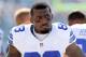 PHILADELPHIA, PA - OCTOBER 20: Dez Bryant #88 of the Dallas Cowboys walks on the field before the game against the Philadelphia Eagles on October 20, 2013 at Lincoln Financial Field in Philadelphia, Pennslyvania. (Photo by Elsa/Getty Images)