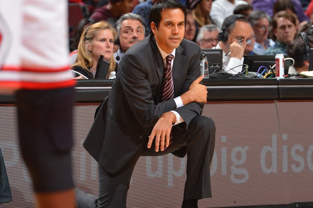 Erik Spoelstra Danced Around Greg Oden Questions at Shootaround