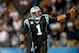 CHARLOTTE, NC - DECEMBER 15: Cam Newton #1 of the Carolina Panthers celebrates after a play during their game against the New York Jets at Bank of America Stadium on December 15, 2013 in Charlotte, North Carolina. (Photo by Streeter Lecka/Getty Images)