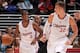 Chris Paul and Blake Griffin of the L.A. Clippers.