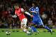 LONDON, ENGLAND - OCTOBER 29: Aaron Ramsey of Arsenal (L) and Willian of Chelsea battle for the ball during the Capital One Cup Fourth Round match between Arsenal and Chelsea at the Emirates Stadium on October 29, 2013 in London, England. (Photo by Jamie McDonald/Getty Images)