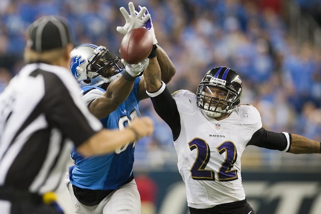 Jimmy Smith Shuts Down Lions WR Johnson