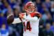 BALTIMORE, MD - NOVEMBER 10: Quarterback Andy Dalton #14 of the Cincinnati Bengals throws a pass against the Baltimore Ravens at M&T Bank Stadium on November 10, 2013 in Baltimore, Maryland. (Photo by Rob Carr/Getty Images)