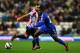 SUNDERLAND, ENGLAND - DECEMBER 17: Samuel Eto'o of Chelsea breaks with the ball during the Capital One Cup Quarter-Final match between Sunderland and Chelsea at Stadium of Light on December 17, 2013 in Sunderland, England. (Photo by Jan Kruger/Getty Images)