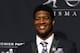 Dec 14, 2013; New York, NY, USA; Florida State Seminoles quarterback Jameis Winston poses for a photo after being awarded the 2013 Heisman Trophy at the Marriott Marquis in New York City. Mandatory Credit: Adam Hunger-USA TODAY Sports