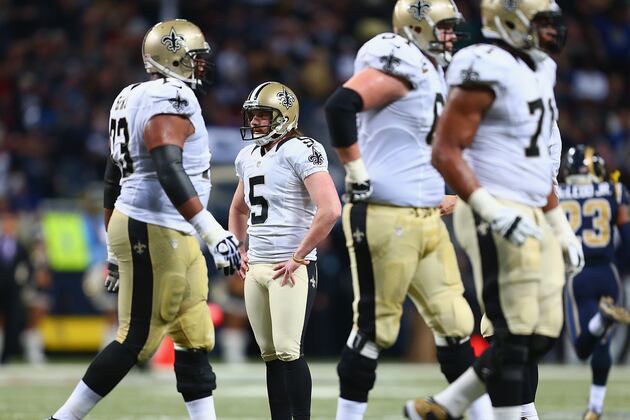 Saints Cut Garrett Hartley This Time, Also Chris Carr
