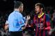 Neymar's booking against Villarreal has ruled him out of this match.