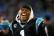 CHARLOTTE, NC - DECEMBER 15: Cam Newton #1 of the Carolina Panthers reacts on the bench during their game against the New York Jets at Bank of America Stadium on December 15, 2013 in Charlotte, North Carolina. (Photo by Streeter Lecka/Getty Images)