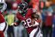 Nov 3, 2013; Houston, TX, USA; Houston Texans running back Dennis Johnson (28) rushes during the third quarter against the Indianapolis Colts at Reliant Stadium. The Colts defeated the Texans 27-24. Mandatory Credit: Troy Taormina-USA TODAY Sports