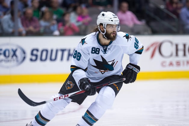 Burns, Havlat Find Their Game vs. Blues
