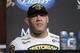 May 25, 2013; Las Vegas, NV, USA; Antonio Silva speaks to media following UFC 160 at the MGM Grand Garden Arena. Mandatory Credit: Gary A. Vasquez-USA TODAY Sports