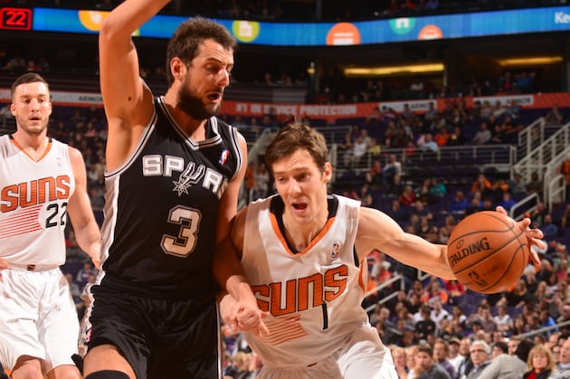 Ginobili, Spurs Snap Suns' 5-Game Winning Streak