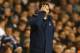 LONDON, ENGLAND - DECEMBER 15: Andre Villas-Boas manager of Tottenham Hotspur looks through his hands during the Barclays Premier League match between Tottenham Hotspur and Liverpool at White Hart Lane on December 15, 2013 in London, England. (Photo by Paul Gilham/Getty Images)