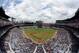 ATLANTA, GA - JUNE 30: Overhead view of Turner Field during the national anthem ceremony, which honored members of the US military before the game between the Atlanta Braves and the Arizona Diamondbacks at Turner Field on June 30, 2013 in Atlanta, Georgia. (Photo by Mike Zarrilli/Getty Images)