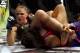 March 3, 2012; Columbus, OH, USA; Ronda Rousey punches Miesha Tate during the Strikeforce Grand Prix final at Nationwide Arena. Mandatory Credit: Greg Bartram-USA TODAY Sports