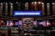 NEW YORK, NY - APRIL 25: A detail of the empty stage prior to the start of the first round of the 2013 NFL Draft at Radio City Music Hall on April 25, 2013 in New York City. (Photo by Chris Chambers/Getty Images)