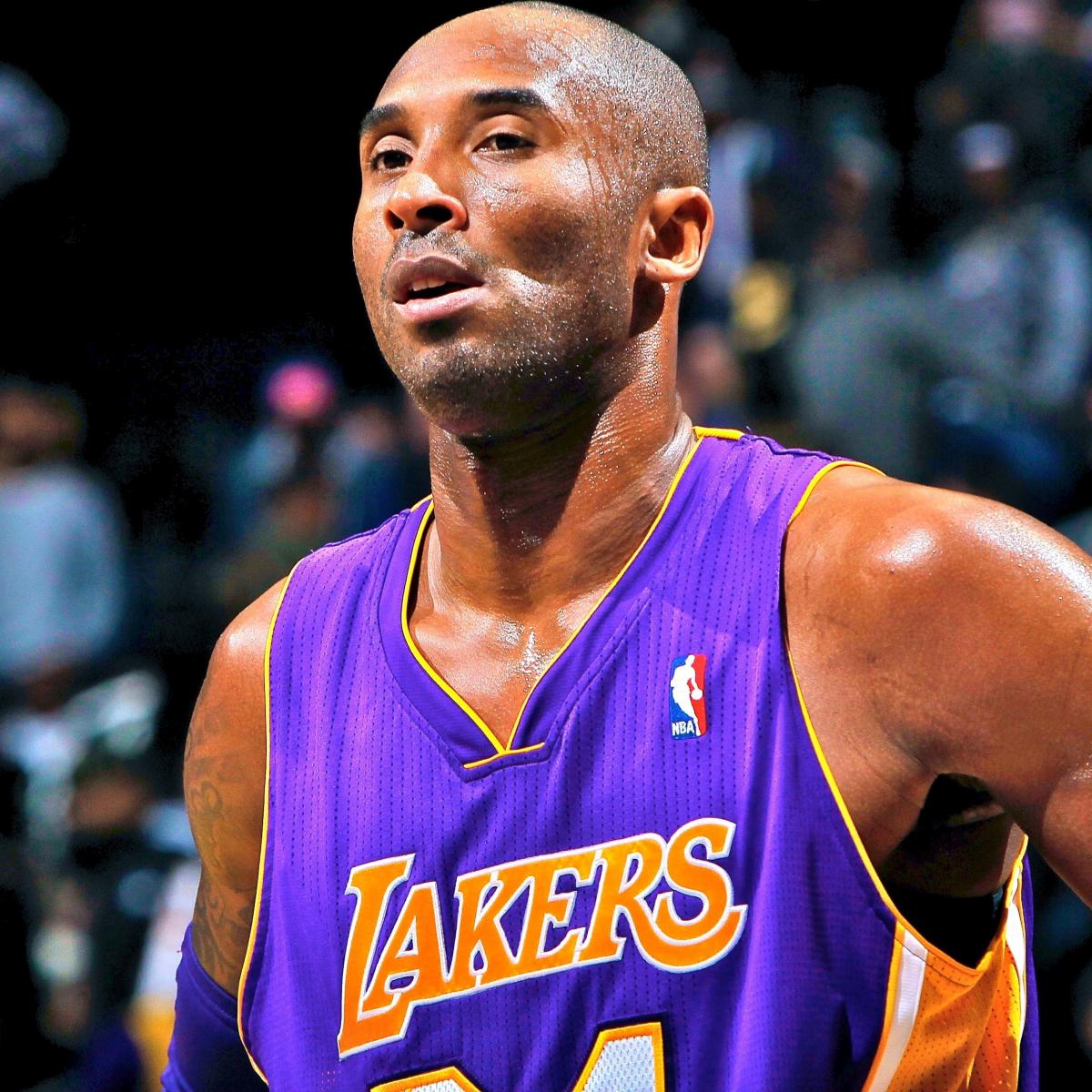 Kobe Bryant Injury Update: Lakers Star Out 6 Weeks with Fracture in Knee | Bleacher Report1200 x 1200