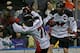 Kevin Ross (left) and Brodie Merrill are key pieces for the Wings this year.