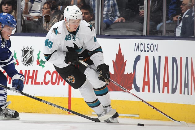 Tomas Hertl Will Not Return vs. Kings Due to Knee Injuy
