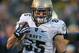 SOUTH BEND, IN - NOVEMBER 02: Matt Aiken #85 of the Navy Midshipmen runs for a touchdown against the Notre Dame Fighting Irish at Notre Dame Stadium on November 2, 2013 in South Bend, Indiana. Notre Dame defeated Navy 38-34. (Photo by Jonathan Daniel/Getty Images)