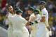 Smiles better: Pietersen departs after falling to Lyon at the WACA