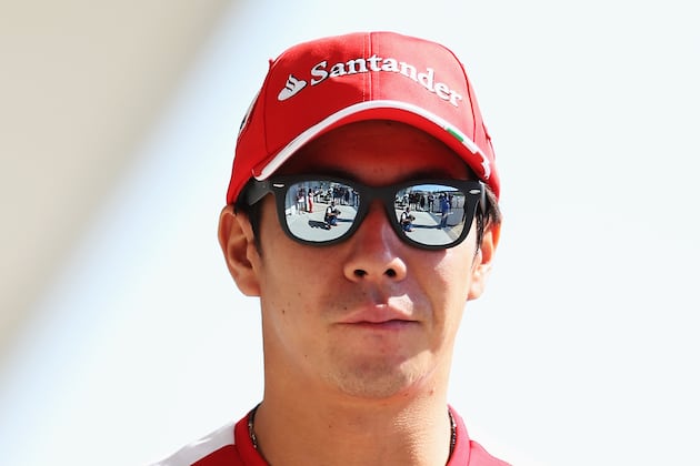 Kobayashi in the Frame for Caterham Seat