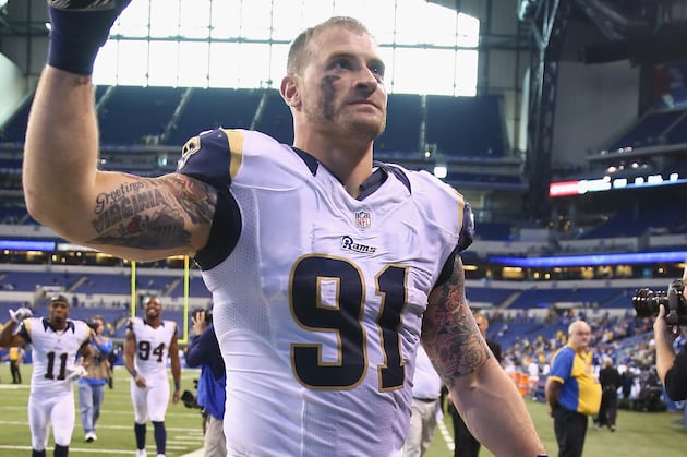 Chris Long Playing Leading Role in Rams' Rise