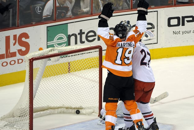Giroux on a Roll for Flyers
