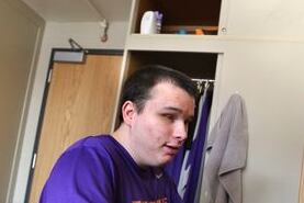 A Blind Student's Unique Place in College Hoops