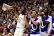 It was all Kansas today, as the No. 18 Jayhawks routed Georgetown.
