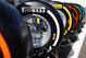 NUERBURG, GERMANY - JULY 04: Pirelli tyres are seen on display in the paddock during previews to the German Grand Prix at the Nuerburgring on July 4, 2013 in Nuerburg, Germany. (Photo by Mark Thompson/Getty Images)