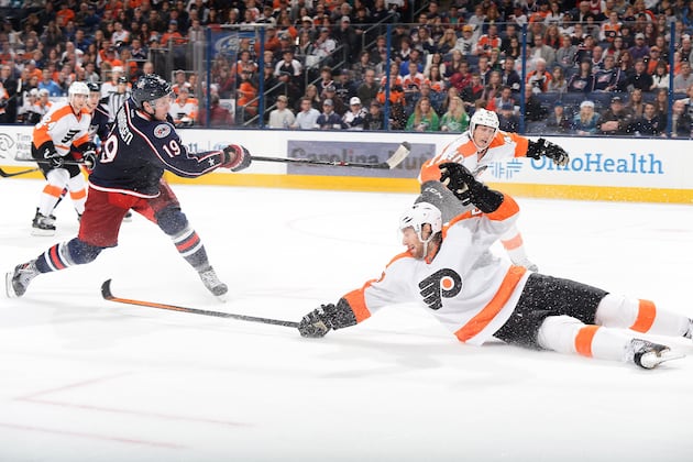 No Late-Game Magic This Time as Flyers Lose to Blue Jackets 6-3