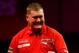LONDON, ENGLAND - DECEMBER 16: Ricky Evans of England celebrates winning his first round match against Ronnie Baxter of England on day four of the 2014 Ladbrokes.com World Darts Championships at Alexandra Palace on December 16, 2013 in London, England. (Photo by Ben Hoskins/Getty Images)